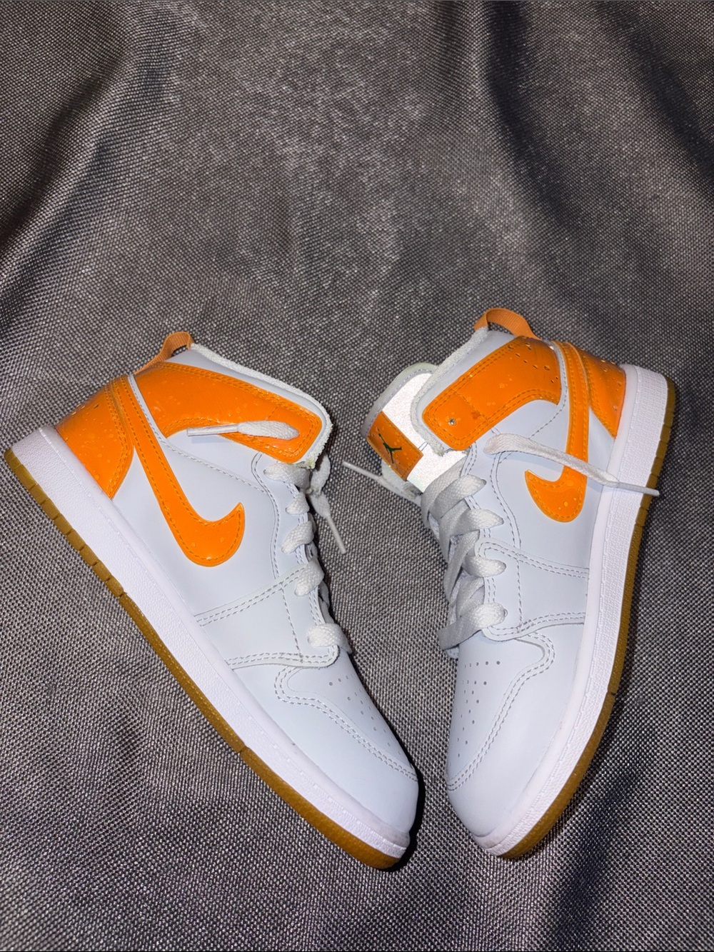 Jordan 1 Mid Se Gatorade Pack Orange size 2Y - Picture 2 of 7